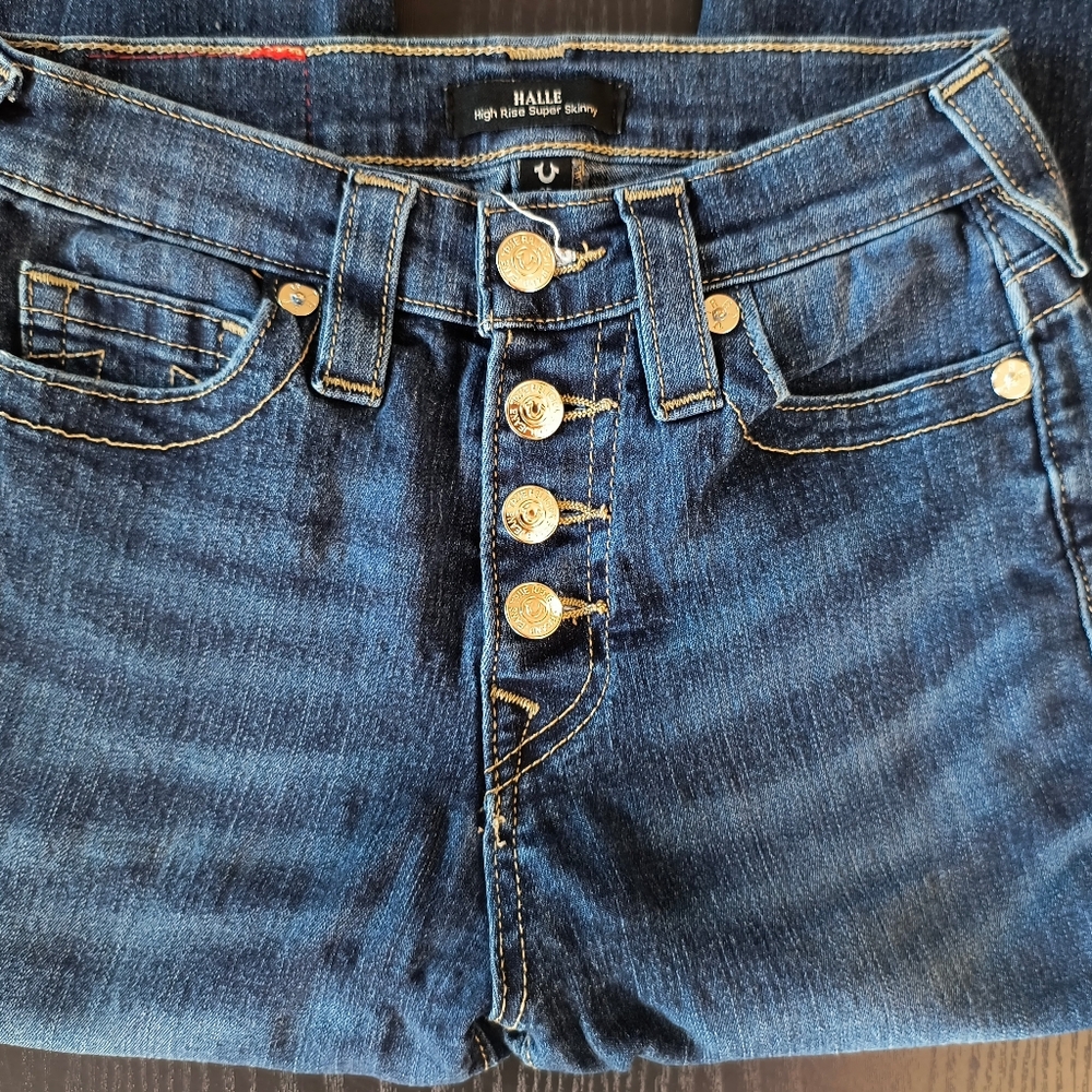 True religion skinny jeans size 25